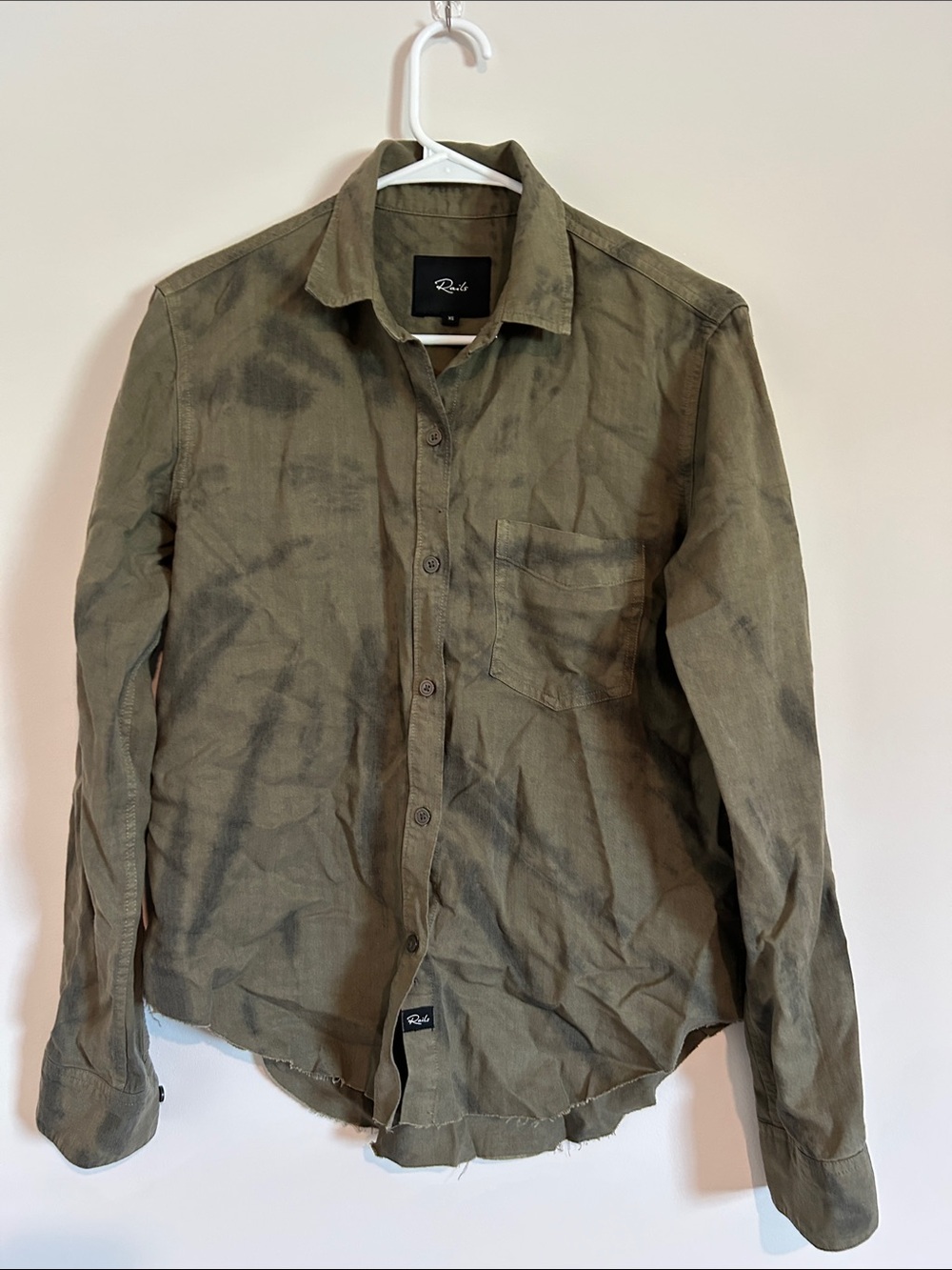 Rails Ingrid Tie-Dye Button-Down Shirt
